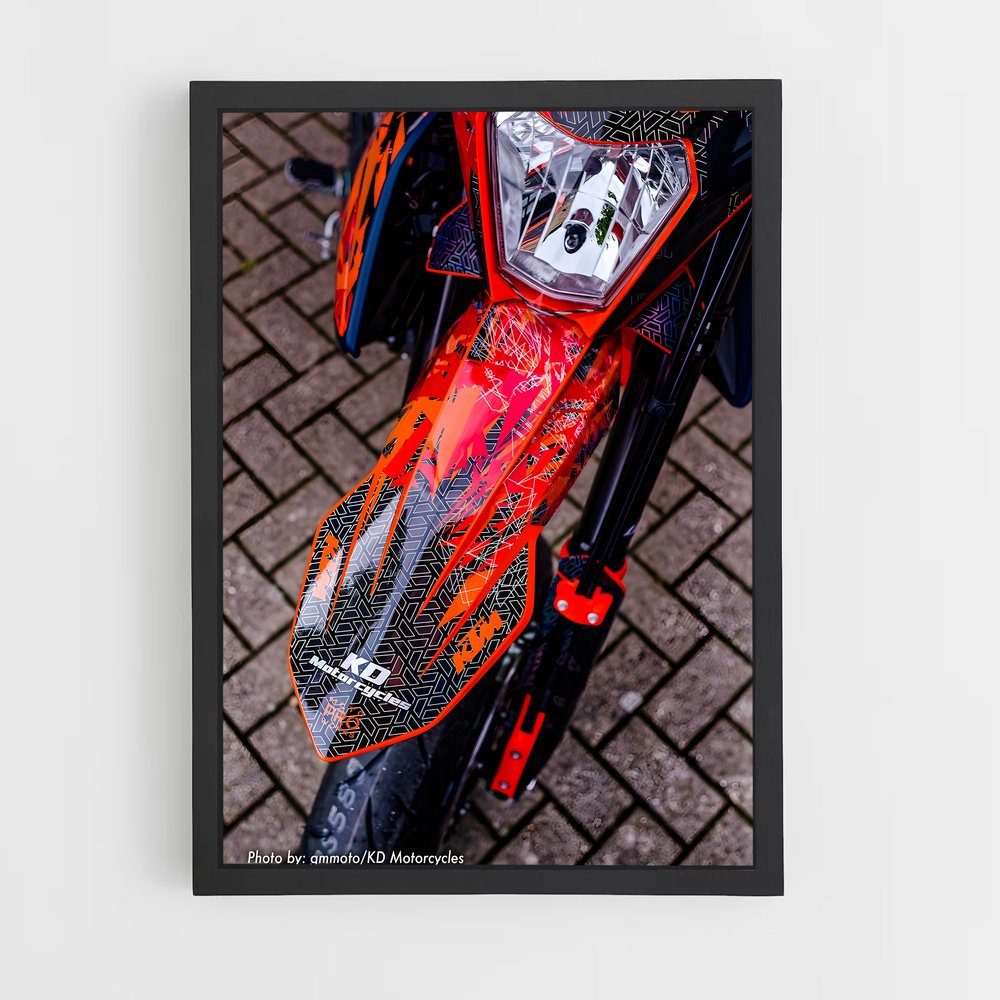 Poster Raging Thunder – affiche KTM Moto (vue 2)
